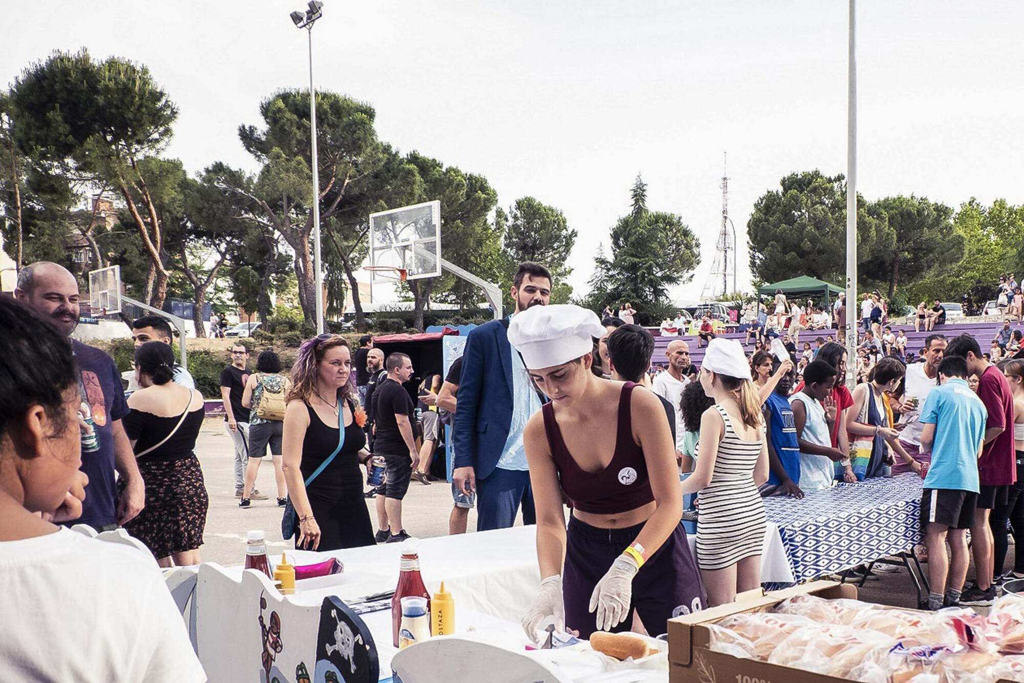 Barra fiestas de Hortaleza